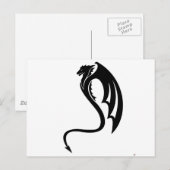 Glaurung des Schwarzen Drachen Postkarte (Vorne/Hinten)
