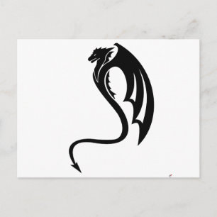 Glaurung des Schwarzen Drachen Postkarte