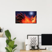 Glavenus Monster Jäger Generationen Ultimate Poster (Heimbüro)