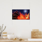 Glavenus Monster Jäger Generationen Ultimate Poster (Küche)