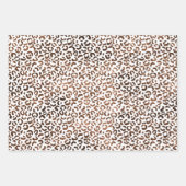 Glawn-Brauner Leopard-Druck Geschenkpapier Set (Vorderseite 2)