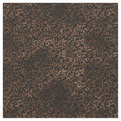 Glawn-Brauner Leopard-Druck Stoff (Nahaufnahme)