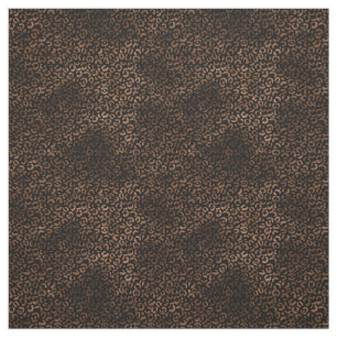 Glawn-Brauner Leopard-Druck Stoff