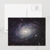 Glaxay-Milchstraße Postkarte (Vorne/Hinten)