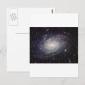 Glaxay-Milchstraße Postkarte (Vorne/Hinten)