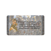 Glayce Cherub Adressaufkleber (Vorne)