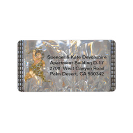 Glayce Cherub Adressaufkleber