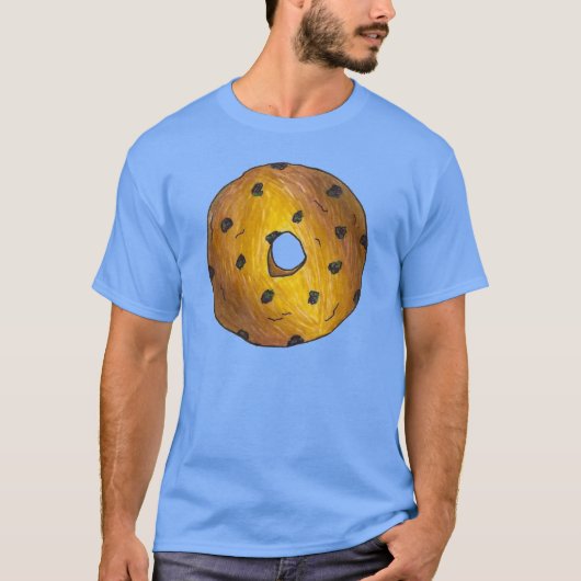 Glazed Blueberry Cake Donut Doughnut Donuts T-Shir T-Shirt (Vorderseite)