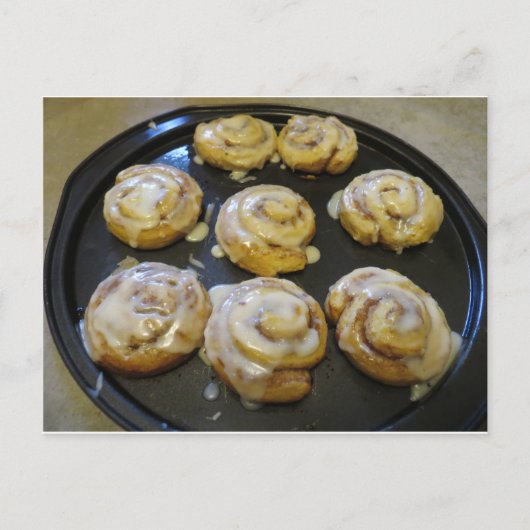 Glazed Buns Postkarte (Vorderseite)