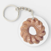Glazed Donut Keyrchain Schlüsselanhänger (Vorderseite)
