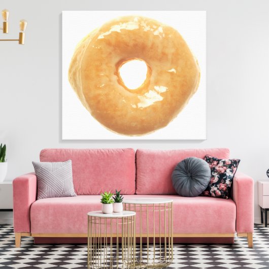 Glazed Donut Leinwanddruck (Insitu (Wohnzimmer))