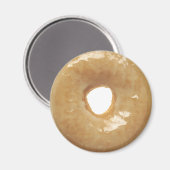 Glazed Donut Novelty Magnet (Vorderseite/Rückseite)