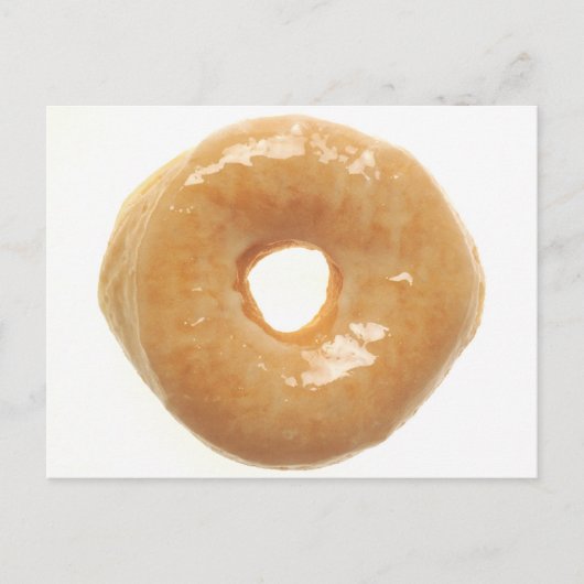 Glazed Donut Postkarte (Vorderseite)