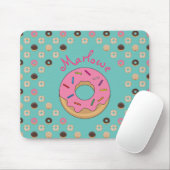 Glazed Donuts Individuelle Name Mousepad (Mit Mouse)