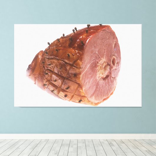Glazed Ham Leinwanddruck (Insitu (Holzboden))