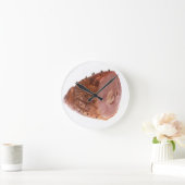 Glazed Ham Runde Wanduhr (Zuhause)