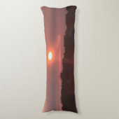 Glazed Sunset Seitenschläferkissen (Vorderseite Vertikal)