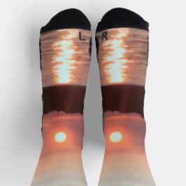 Glazed Sunset Socken