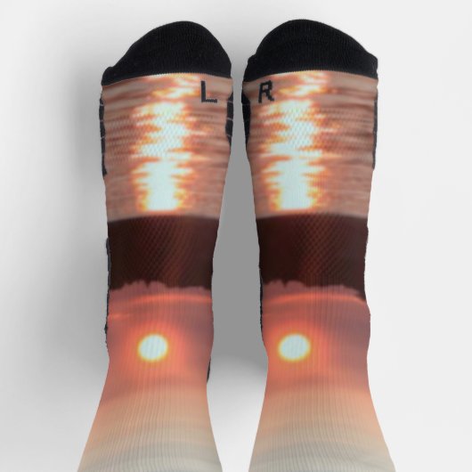 Glazed Sunset Socken (Oben)