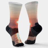 Glazed Sunset Socken (Gewinkelt)