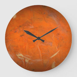 Glazed Terracotta-Imitate beenden Große Wanduhr