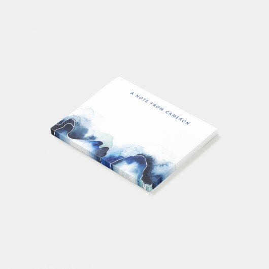 Glazial- Bruch Post-it Klebezettel (angewinkelt)