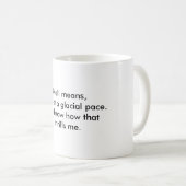 GLAZIAL- SCHRITT-TASSE KAFFEETASSE (VorderseiteRechts)