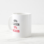 Glazier Badass Kaffeetasse (Vorderseite Links)