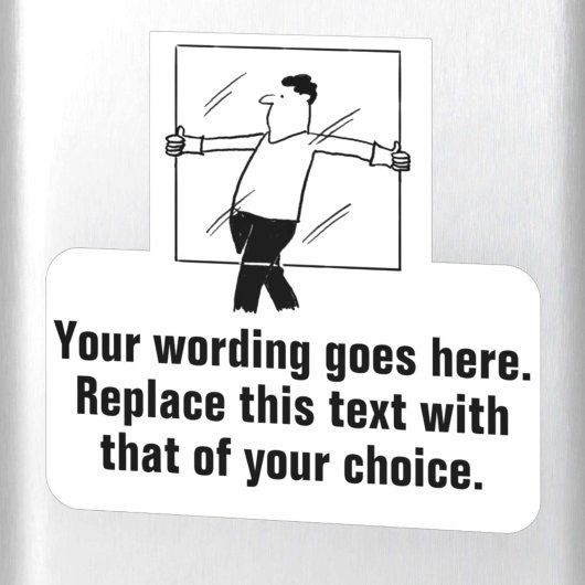 Glazier Glass und glänzende Werbung Aufkleber