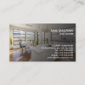 Glazier Glazing Glass Work Business Card Visitenkarte (Vorderseite)