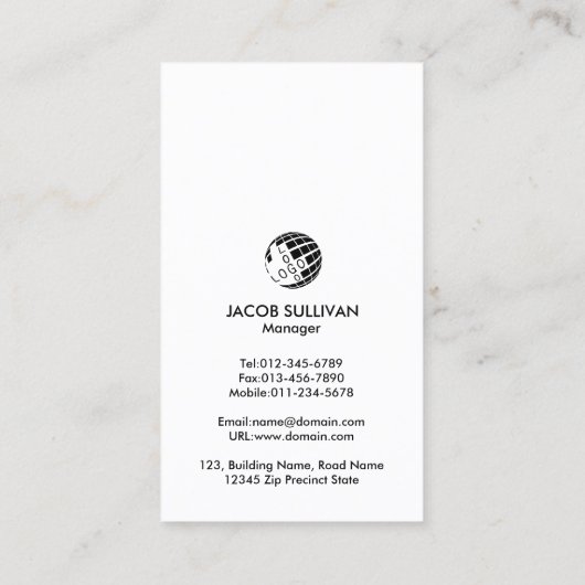 Glazier Glazing Glass Work Business Card Visitenkarte (Rückseite)