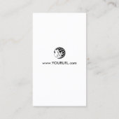 Glazier Glazing Glass Work Business Card Visitenkarte (Rückseite)