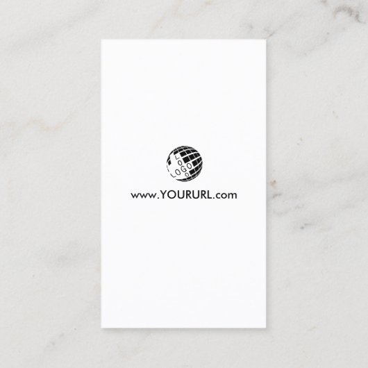 Glazier Glazing Glass Work Business Card Visitenkarte (Rückseite)