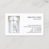 Glazier Glazing Glass Work Business Card Visitenkarte (Vorderseite)