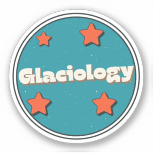 Glaziologie Aufkleber