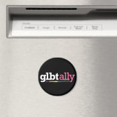GLBT Ally Black Magnet (In Situ (Geschirrspüler))