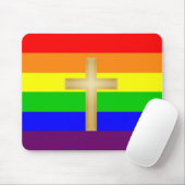 GLBT christlicher Stolz Mousepad (Mit Mouse)