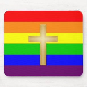 GLBT christlicher Stolz Mousepad