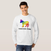 GLBT demokratischer Stolz (2) T-Shirt (Vorne ganz)