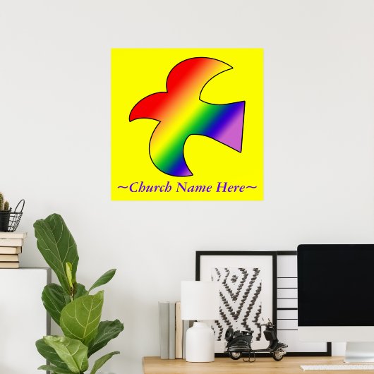 GLBT Dove Poster (Heimbüro)