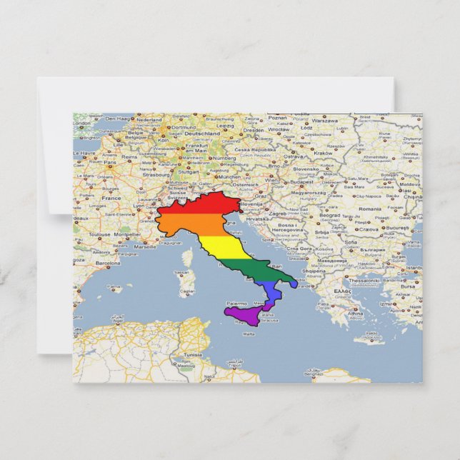 GLBT Pride, Italien (Vorderseite)
