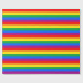 GLBT PRIDE STRIPES DESIGN -.pnng Geschenkpapier (Flach)