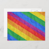 GLBT-Streifen 2 Postkarte (Vorne/Hinten)