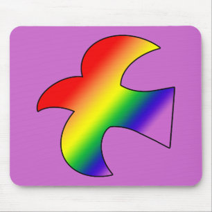 GLBT Taube Mousepad