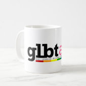 GLBT Verbündet-Tasse Kaffeetasse (Vorderseite Links)