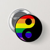 GLBT YinYang Button (Vorne & Hinten)