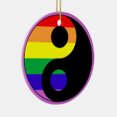 GLBT YinYang Keramikornament (Rechts)
