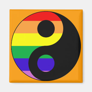 GLBT YinYang Magnet