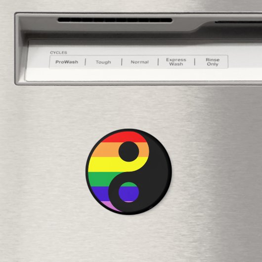 GLBT YinYang Magnet (In Situ (Geschirrspüler))