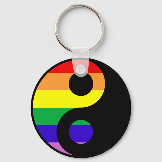 GLBT YinYang Schlüsselanhänger (Vorderseite)